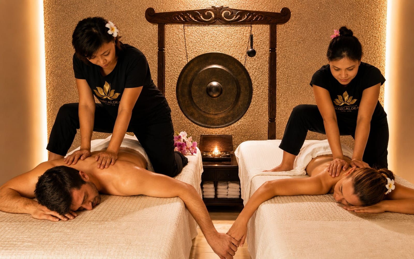 Masaje Thai Tradicional Pareja + Spa