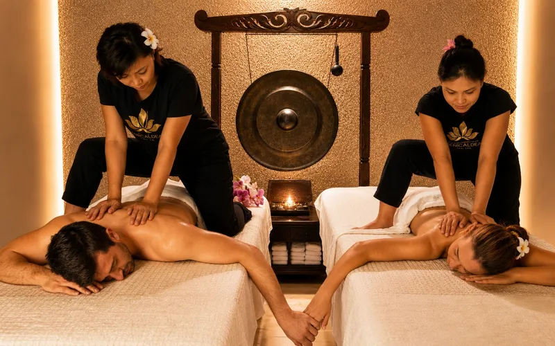 Masaje Thai Tradicional Pareja + Spa